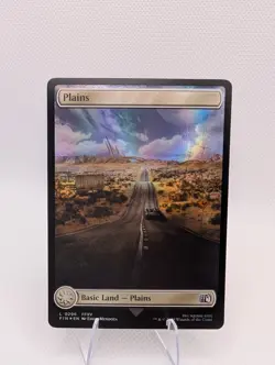 Plains (0296) Final Fantasy Foil Magic the Gathering - Image 1