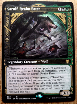 Sarulf, Realm Eater - Showcase - Kaldheim - NM - EN - 330 - Image 1