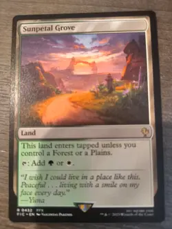 Sunpetal Grove Commander: Final Fantasy Regular - Image 1