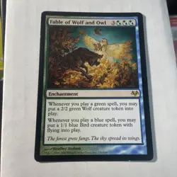 Fable of Wolf and Owl Eventide Regular MTG - Image 1
