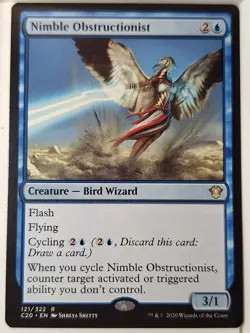 Nimble Obstructionist - Commander: 2020 - Magic the Gathering MTG Nice! - Image 1