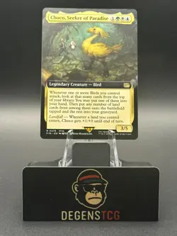 Choco, Seeker of Paradise 0479 (Extended Art) Final Fantasy Regular non foil MTG - Image 1