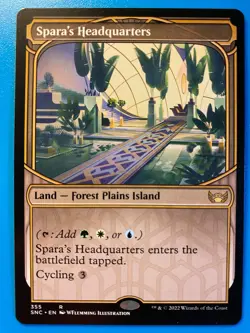 MTG 1x SHOWCASE Spara's Headquarters 355 Streets of New Capenna Magic the x1 NM - Image 1