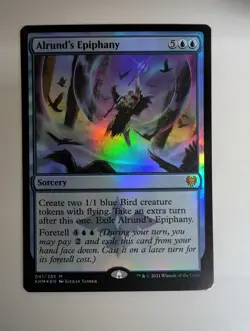 MTG - Alrund's Epiphany - KHM - M - Foil - 41 - Image 1