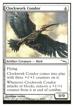 Clockwork Condor Mirrodin MTG - NM+ Mythic Relics - Image 1