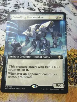 Patrolling Peacemaker Mtg Borderless￼ - Image 2