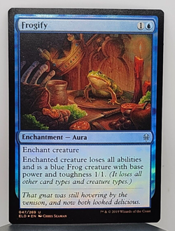 Foil - Frogify - Throne of Eldraine - ELD - 47/269 - MTG - Image 1