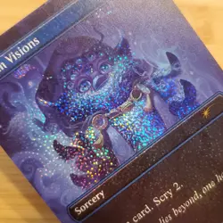 1x Serum Visions, Confetti Foil, Secret Lair Furby - 2338, Magic MTG NM - Image 2