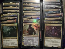 MTG Magic the Gathering - 35x Oversized Or Thick Commanders (No Duplicates) NM! - Image 1