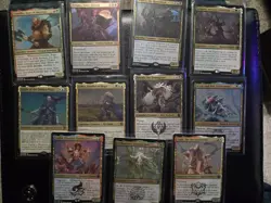 MTG Magic the Gathering - 35x Oversized Or Thick Commanders (No Duplicates) NM! - Image 2