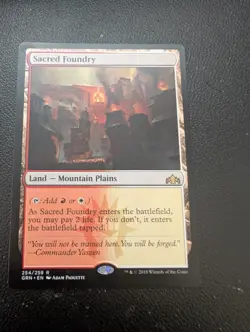 Sacred Foundry Guilds of Ravnica Non Foil - Image 1