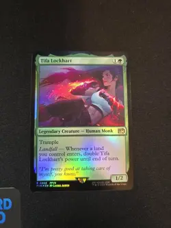 Tifa Lockhart Final Fantasy Foil - Image 1