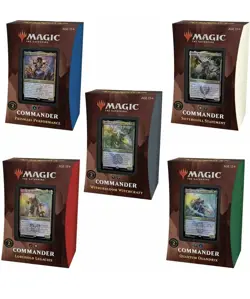 Magic The Gathering Strixhaven Commander Deck Set of 5 2021 School of Mages - Image 1