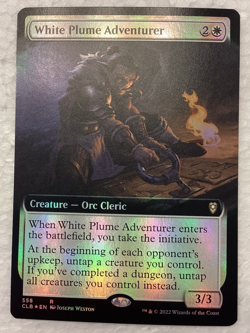 White Plume Adventurer (Extended Art) Commander Legends: Battle for Baldur's... - Image 1