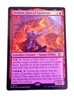 Orthion, Hero of Lavabrink March of the Machine Regular - Image 1
