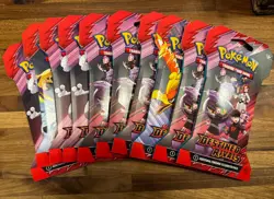 Pokemon TCG: Destined Rivals Sleeved Booster Pack LOT of 50 Sealed Packs S&V NEW - Image 1