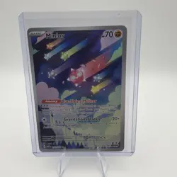 2023 Pokemon Minior 201/182 Full Art Holo Illustration Rare - NM - Image 1