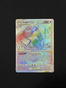 Lugia VSTAR - 202/195 - Pokemon Silver Tempest Secret Rare Card NM - Image 1