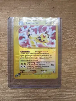 2002 Pokemon Expedition Ampharos 34/165 - Image 2