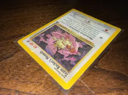 Pokemon Team Rocket's Meowth 18/53 Black Star Promo - Image 5