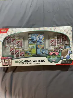 Pokemon Scarlet & Violet 151 Blooming Waters Premium Collection Box Sealed - Image 1