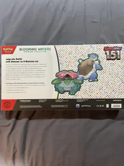 Pokemon Scarlet & Violet 151 Blooming Waters Premium Collection Box Sealed - Image 4