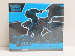2025 Pokemon Black Bolt Pokemon Center Factory Sealed ETB Elite Trainer Box - Image 1