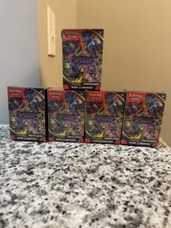 Pokemon TCG ME02 Phantasmal Flames Booster Bundle Sealed New lot of 5 - Image 1