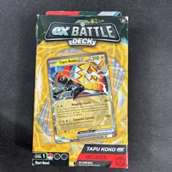 Pokemon ex Battle Deck Tapu Koko ex - Factory Sealed Ready-to-Play - Image 2