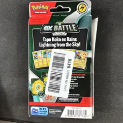 Pokemon ex Battle Deck Tapu Koko ex - Factory Sealed Ready-to-Play - Image 3