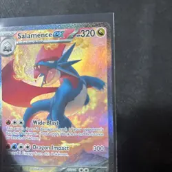 Pokemon TCG - Salamence ex 187/159 SIR Sv09: Journey Together NM - Image 3