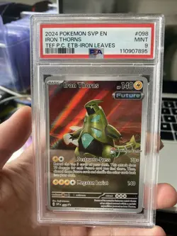 Pokemon Iron Thorns (98/152) Scarlet & Violet Pokemon Center Promos PSA 9 - Image 1