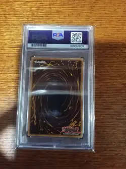 2004 Yu-Gi-Oh! Sorcerer of Dark Magic MOV-EN002 PSA 9 - Image 2
