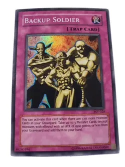 Yugioh BACKUP SOLDIER PSV-028 - Super Rare Holo - LP -Free S/H in US - Image 1