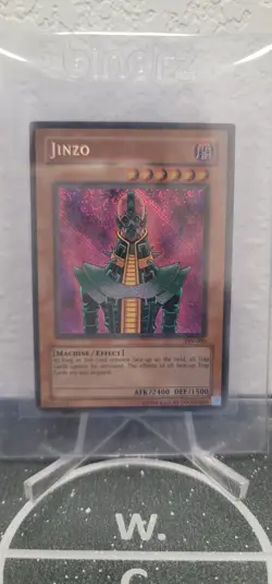 Yu-Gi-Oh! Jinzo PSV-000 Pharaoh's Servant Secret Rare Unlimited - Image 1
