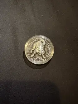 Yu-Gi-Oh! Ryko, Lightsworn Hunter YCS Silver Coin - Image 1