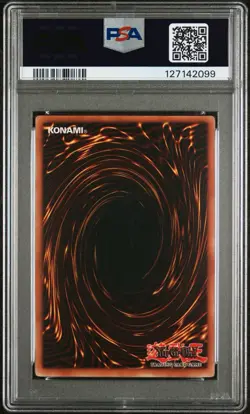 2002 Yu-Gi-Oh! Pot Of Greed Leg. Blue Eyes Wht Dragon LOB-119 PSA Mint 9 - Image 2