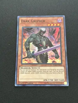 Dark Grepher (SR) DASA-EN042 Super Rare 1st Edition Near Mint NM - Image 1