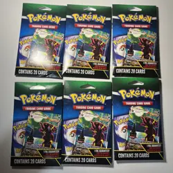 6 boosters NEW!Pokemon Mystery Booster Packs Lot Cards.1 Foil Card Guaranteed - Image 2