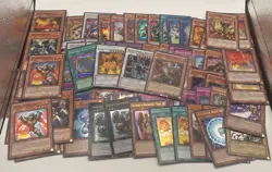 **72 CARD VINTAGE YU-GI-OH LOT OF *ALL HOLOS* COLLECTION - Image 1