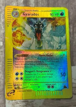Pokemon Card-Gyarados-11/144-Holo Reverse-Skyridge-ENG-Played - Image 5
