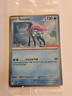 Suicune GameStop Stamped Promo Card 026/094 (New & Factory Sealed) - Image 1