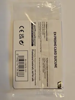 Suicune GameStop Stamped Promo Card 026/094 (New & Factory Sealed) - Image 2