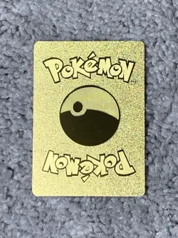 Pokemon Mewtwo GX HP300 Recover - Psywave Slash Gold Foil Fan Art Card - Image 2