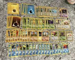 Pokemon 97 Card Lot From Base, Fossil, Jungle, Common, Uncommon, 1st Edition - Image 1