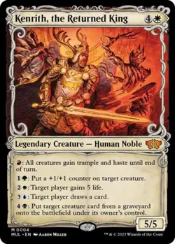 Kenrith, the Returned King -Foil Near Mint MTG - Image 1