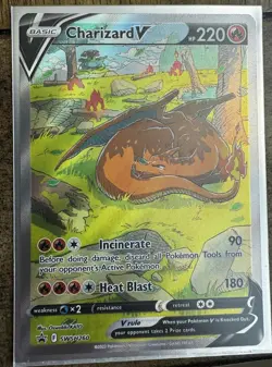 Charizard V SWSH260 SWSH: Sword & Shield Promo Cards Holo - Image 1
