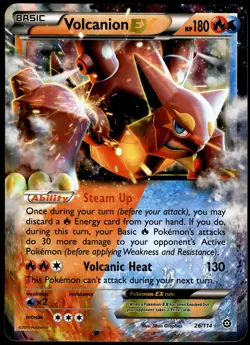 Volcanion EX 26/114 JUMBO OVERSIZED Black Star Promo Pokemon Card - Image 1