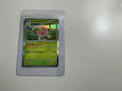 Pokemon Card Meganium 001 Black Star Promo Mega Evolution Prerelease Stamped - Image 1