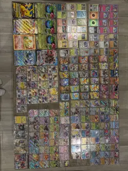 Lot Of 200 Pokemon Cards Including Jumbos, Vintage, VMAX, VSTAR, EX,And Singles! - Image 1